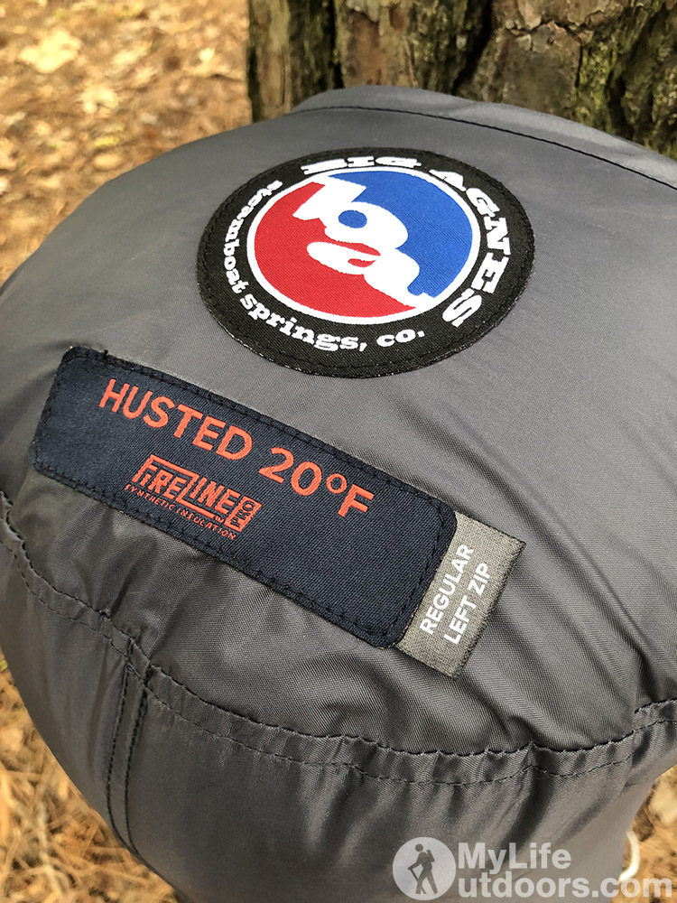 Big Agnes Husted 20F FireLine Pro Sleeping Bag Review My Life Outdoors