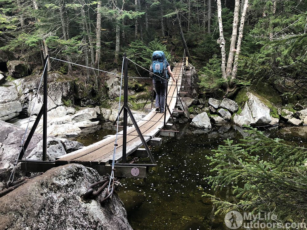 Suspension Bridge over the Opalescent River