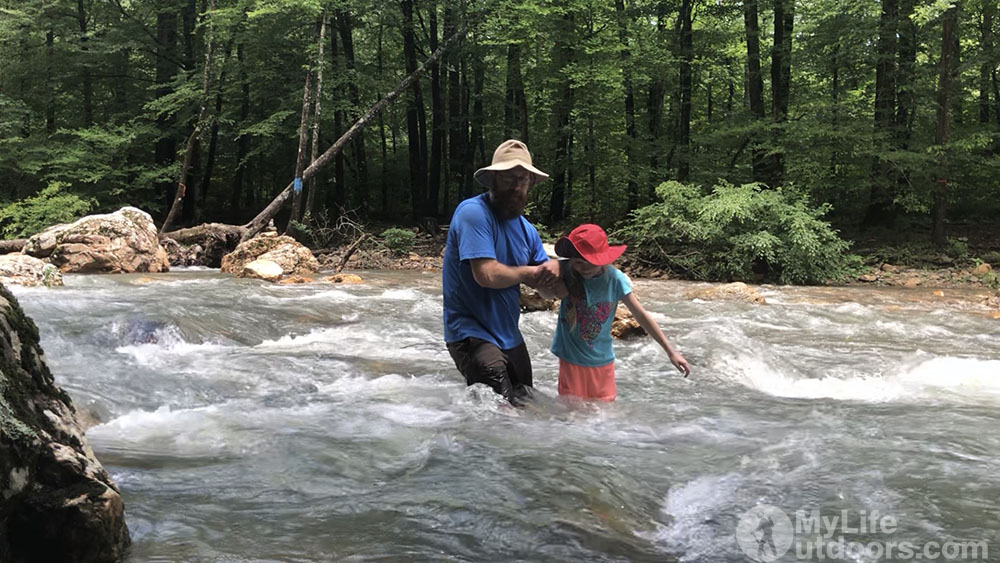 My Kid s First Backpacking Trip Eagle Rock Loop Arkansas My