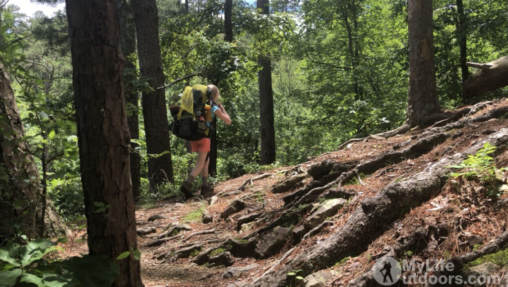 Backpacking the Eagle Rock Loop - HTXoutdoors