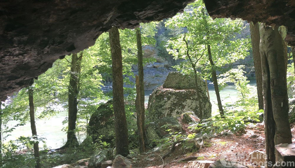 Cave in the Winding Stair Area of Eagle Rock Loop