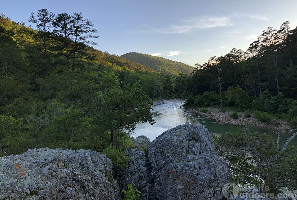 Little Missouri River on the Eagle Rock Loop; Winding Stair Area