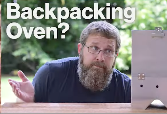 link to backpacking oven video