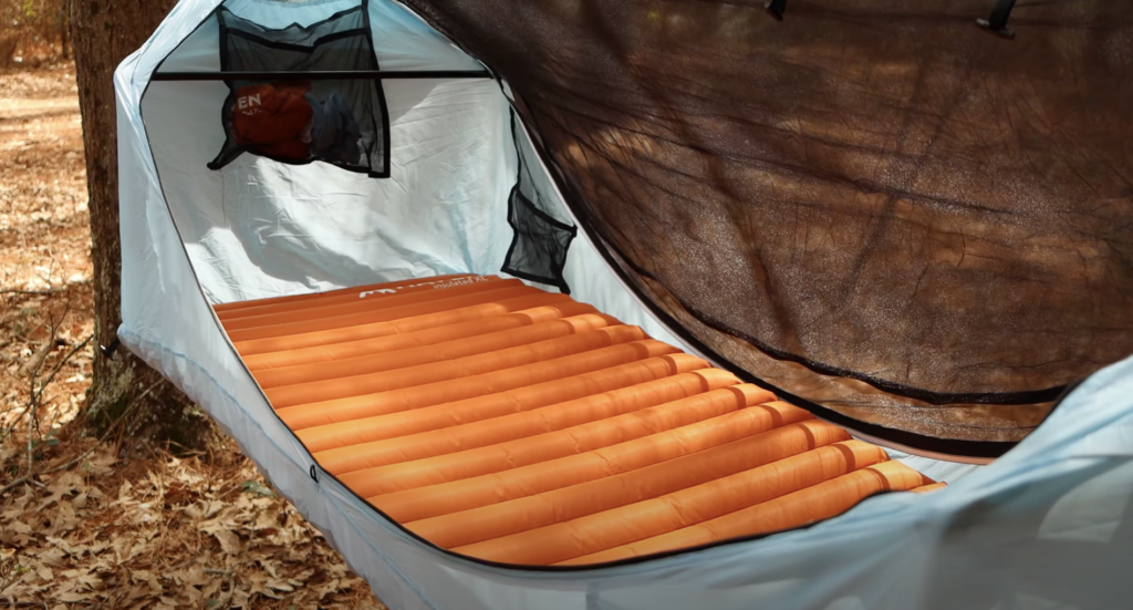 Features Haven Tent air mattress
