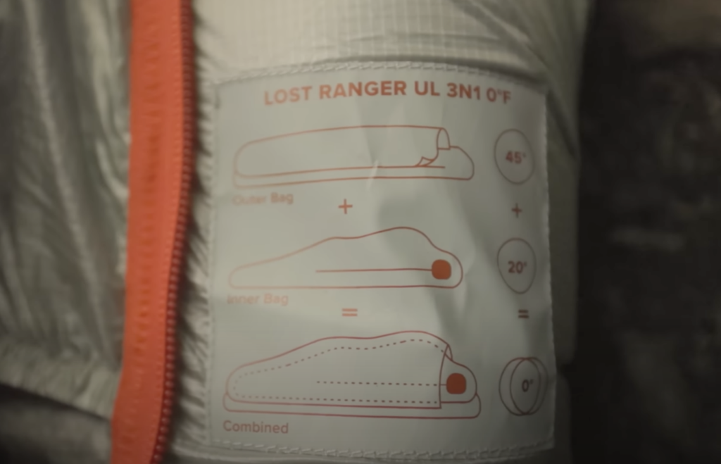 Lost Ranger UL 3N1 15° System Sleeping Bag